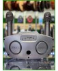 REXUS SD-306 Plus (серый) - домашняя блютус-караоке система с двумя перезаряжаемыми радиомикрофонами, изменение голоса, Bluetooth