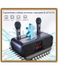 REXUS SD-318 (Dark Blue) - беспроводная караоке система, 2 радиомикрофона, USB, Bluetooth, Optical, Coaxial