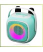 REXUS SOONBOX 5200 (Light Green) - домашняя караоке-система, 20Вт, 2 радиомикрофона, изменение голоса, Bluetooth, USB, AUX