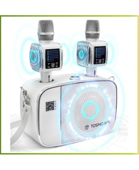 TOSING A9 - профессиональная домашняя караоке система, 2 радиомикрофона, Bluetooth, Surround Sound