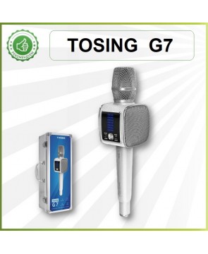 TOSING G7 - караоке микрофон категории "PREMIUM", 20Вт, Bluetooth, Led экран