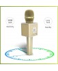 TOSING Q12 GOLD ( золото) - беспроводной караоке блютус "Bluetooth" микрофон