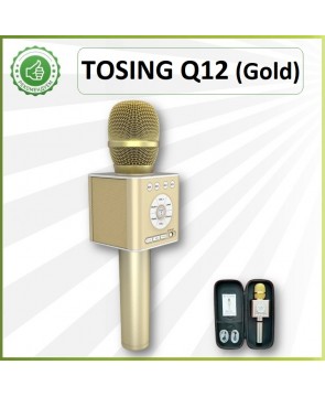 TOSING Q12 GOLD ( золото) - беспроводной караоке блютус "Bluetooth" микрофон