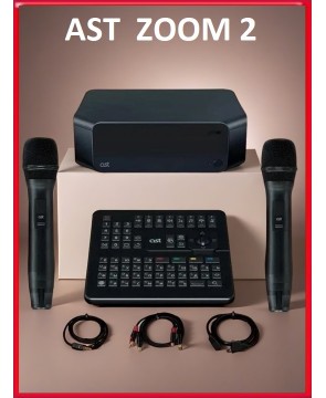 AST ZOOM 2 - профессиональная караоке-система, более 45 000 песен, Full-HD видеокамера, профессиональная обработка голоса