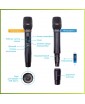EVOBOX Plus (Black) - профессиональная караоке-система для дома, 2 цифровых микрофона в комплекте, 45000+ композиций