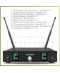 ASK 909R (LM) - профессиональная вокальная радиосистема, петличные микрофоны, UHF, 100 метров прием, сменные частоты