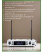 ATOMIC VOICE SA-806 - вокальная радиосистема, док-станция, UHF, серия "PRO"