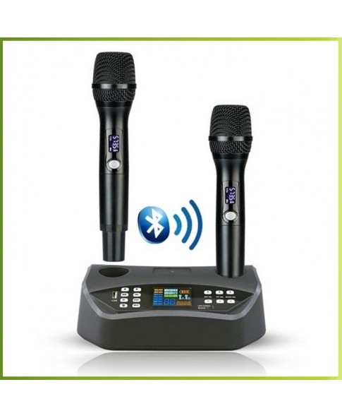 MADMIC 541 - вокальная универсальная радиосистема, два радиомикрофона, UHF, Bluetooth
