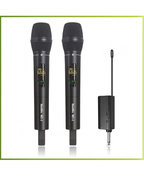 MADMIC MD-2 - компактная радиосистема, UHF, два радиомикрофона