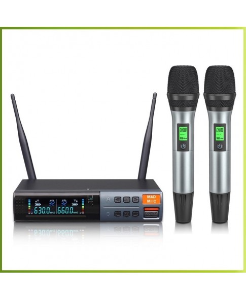 MADMIC URX9900 SC - профессиональная вокальная беспроводная радиосистема, UHF