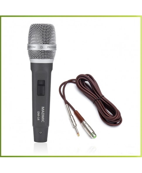 MADMIC DM-14 - микрофон шнуровой, кардиоида, кабель XLR-Jack