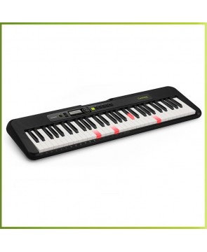 CASIO LK-S250 "CASIOTONE" - синтезатор для обучения, 61 полувзвешенная клавиша с подсветкой, 400 тембров, 77 стилей