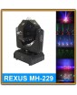 REXUS MH-229 "Variety" - голова вращения, средний куб, лучи BEAM (12шт), 4 линейных эффекта, лазер 2 цвета, 4 паттерна