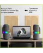 YESIDO YSW22 - аккумуляторная колонка, 10 часов работы, IPX6, MP3, TWS, USB, TF, LED подсветка