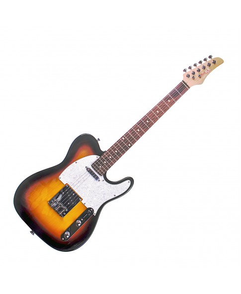 REDHILL TLX100/VS - эл.гитара, Telecaster, 1V/1T/3P, S-S, тополь/клен, цвет санберст