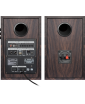 "Караоке SMART ON-Line POWER" - комплект караоке с активной акустикой, два радиомикрофона, YOUTUBE, Bluetooth, оптический вход/выход, линейный вход/выход, коаксиальный вход, FM-радио, 90 Вт