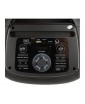 ELTRONIC 20-30 NEW "DANCE BOX 100" - аккумуляторная акустическая колонка USB, Bluetooth, караоке, световая LED панель "ACTIVE RING", шнуровой микрофон, 100 Вт (PMPO)
