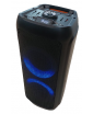 GS Party Box  350W - беспроводная автономная аккумуляторная акустическая система, Bluetooth, USB, караоке, 350 (PMPO), световая LED панель "ACTIVE RING", 2 радиомикрофона