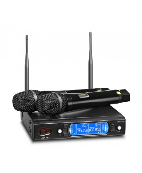 AST-922M - вокальная радиосистема для караоке с двумя беспроводными микрофонами