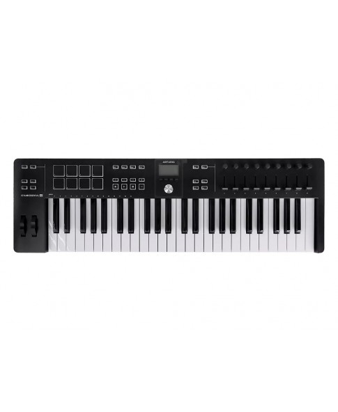 MIDI клавиатура Arturia KeyLab Essential 49 mk3 (Black)