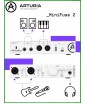 Аудиоинтерфейс USB - Arturia MiniFuse 2 (White)