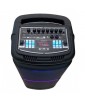 ELTRONIC 20-29 "WAVE 800" - аккумуляторная беспроводная акустическая система с поддержкой Bluetooth, USB, караоке, 800 Вт, активная световая LED панель
