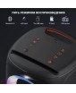 Портативная аккумуляторная колонка Hopestar "Party 100" с функцией караоке, LED панель "ACTIVE RING", Bluetooth/ USB/ micro-SD/ AUX, радиомикрофон