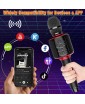 Madsound Y11S GRAY (серый) - беспроводной караоке блютус "Bluetooth" микрофон нового поколения, серия "S"