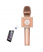 TOSING Q12 PINK (розовое золото) - беспроводной караоке блютус "Bluetooth" микрофон
