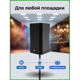 AST-310A - активная (300 Вт) 10" двухполосная акустическая система с цифровым аудиопроцессором и усилителем класса D