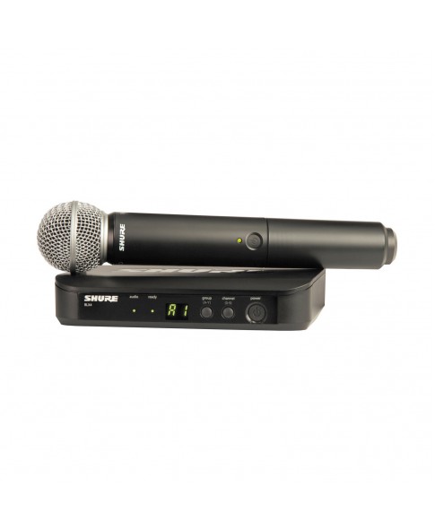 SHURE BLX24E/SM58 M17 - вокальная радиосистема с капсюлем динамического микрофона SM58 (662-686 MHz)